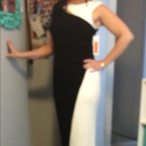 New semi-formal floor length gown. Size 10